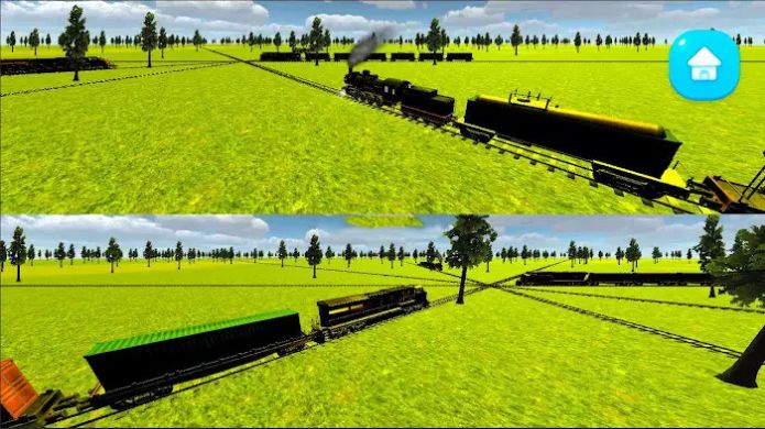 火车碰撞铁路模拟 截图3