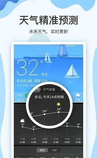 实时天气预报15日软件 截图1