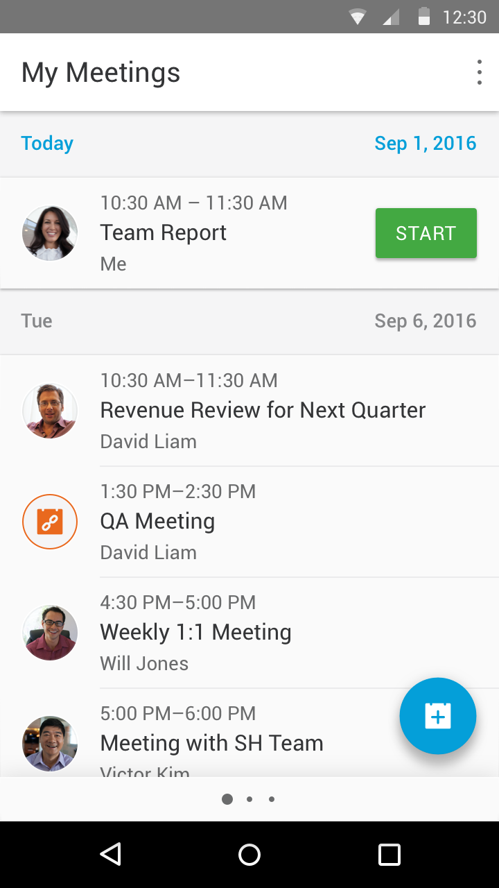 Cisco Webex Meetings app 截图2