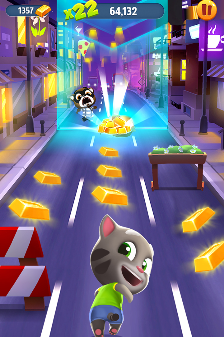 汤姆猫跑酷无限金币无限钻石版 1