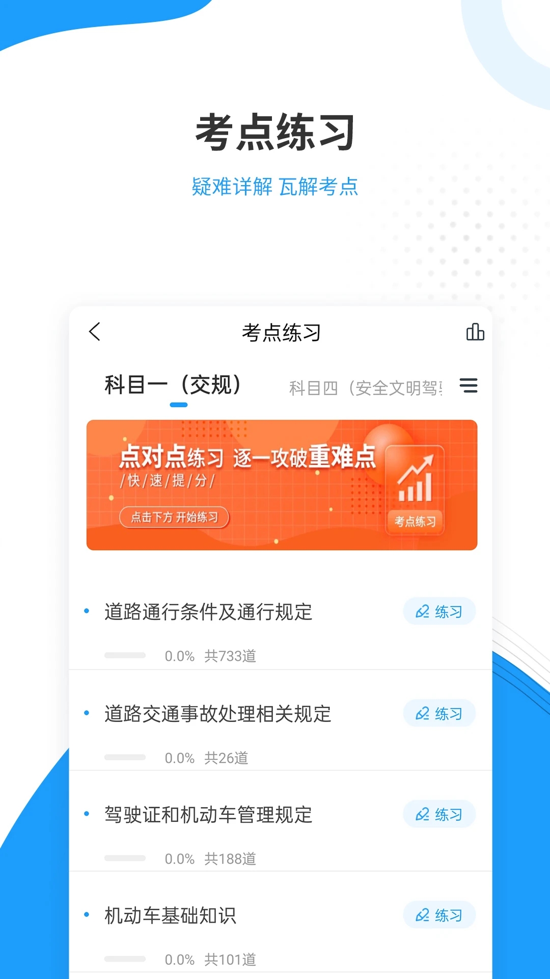 驾考准题库app 截图3