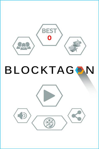 几何躲避Blocktagon