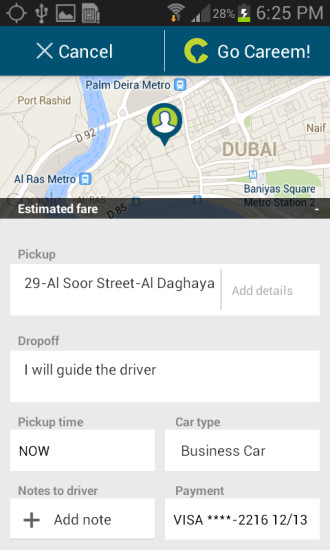 careem app 8.7.9 截图3