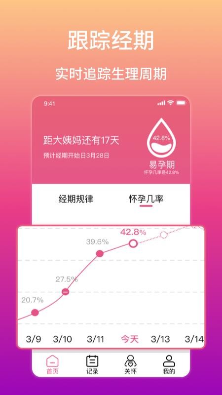 大姨妈生理期提醒最新版 截图4