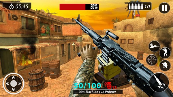 生死战场突击队(Real Commando Shooting Games) 截图2