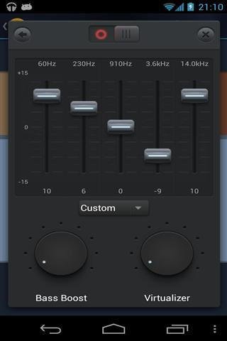 音乐播放器均衡器 截图1