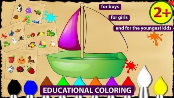 图画书色彩Kids Coloring book - learn colors 截图3