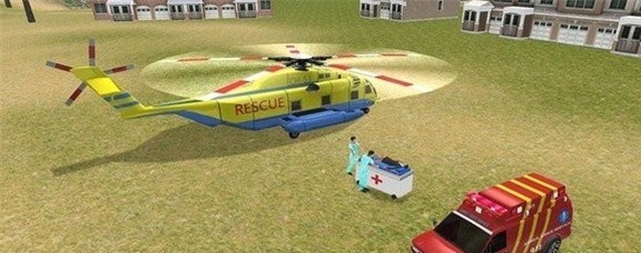 消防直升机模拟救援游戏安卓版 截图1