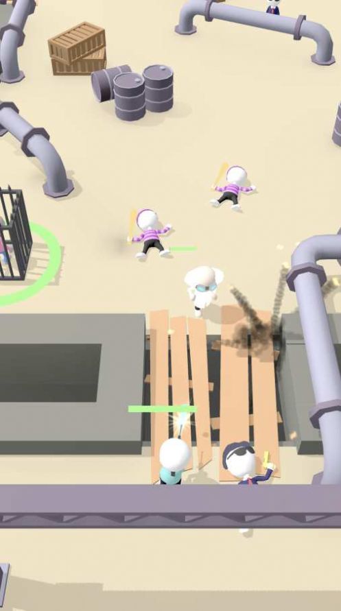 机器人炸弹射击游戏 截图2
