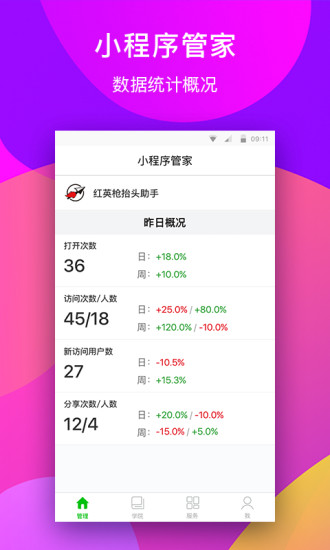 微信小程序管家app