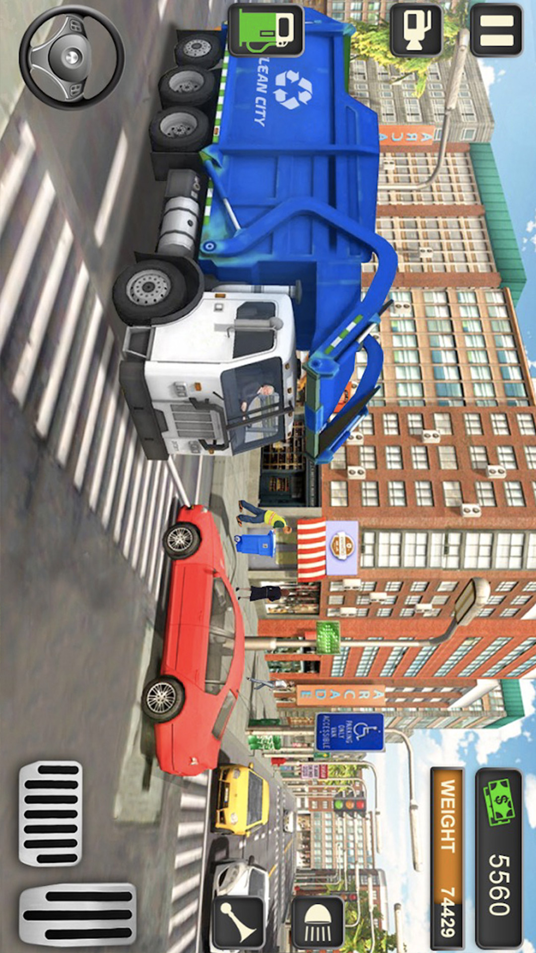 模拟垃圾回收车游戏 截图2