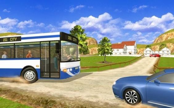 City Luxury Tourist Bus 3D(旅游巴士疯狂驾驶游戏) 截图2