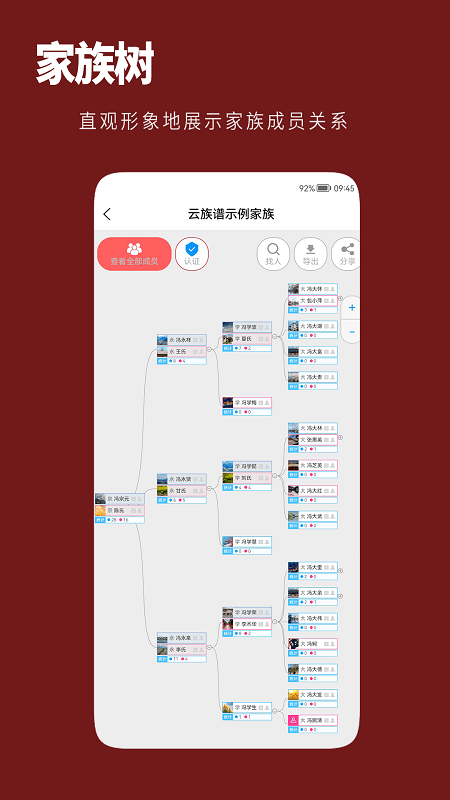 云族谱app 截图3