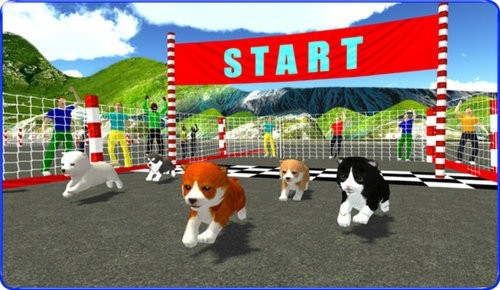 小狗跑酷比赛模拟器 截图2