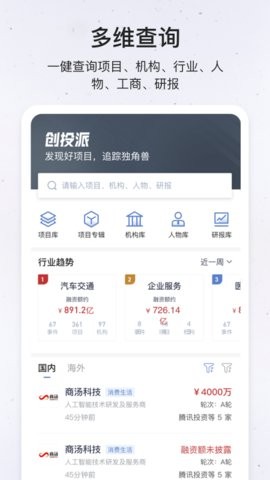 创投派 截图1