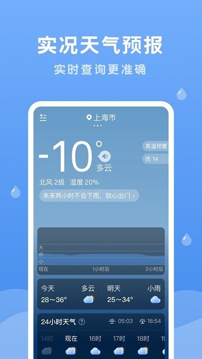 润雨天气预报 截图1