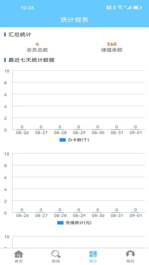 会员卡记账软件 截图3