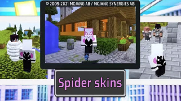 蜘蛛女孩国防部Spider girl mod 1