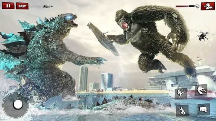 哥斯拉金刚战线(Giant Monster King Kong Game) 截图2