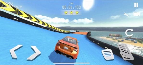 超跑特技车赛(Impossible Car Driving: Stunts Master)