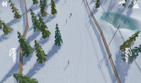 雪山滑雪大冒险 截图1