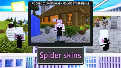 蜘蛛女孩国防部Spider girl mod 截图2