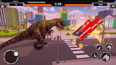 恐龙摧毁城市模拟 截图3