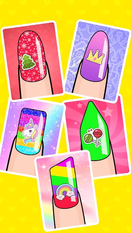 儿童美甲沙龙女孩(Kids Nail Art Salon Girls Game)