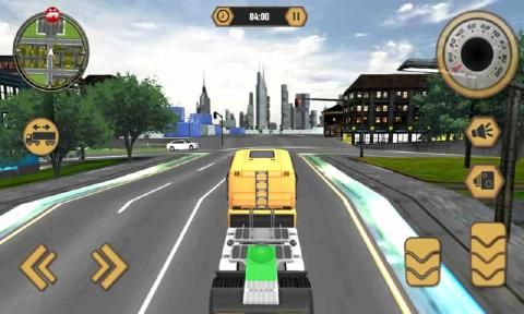 欧洲卡车模拟3d游戏 截图2