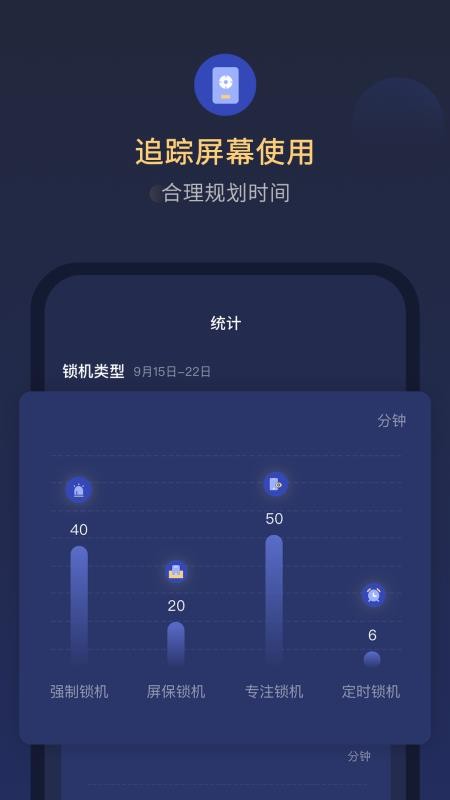 锁手机自律助手app