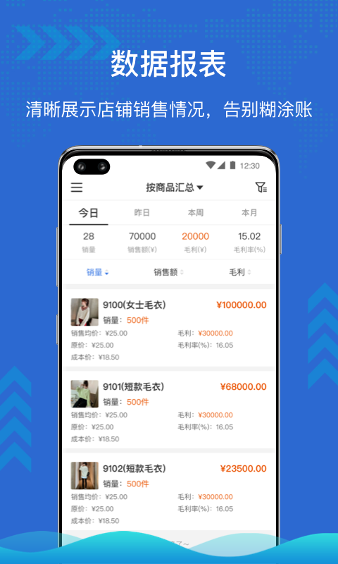 华衣店小二app 截图4