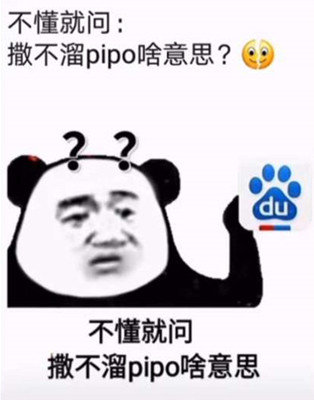 抖音撒不溜pipo表情包 1