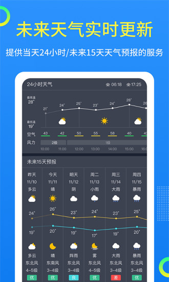 潮汐天气app 截图1