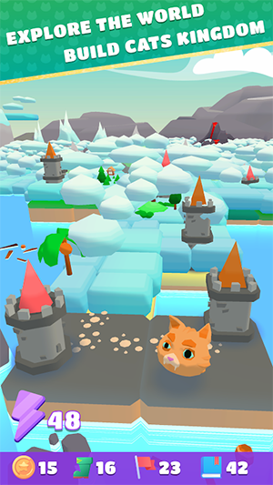 猫与塔合并难题(Cats and Towers) 截图2