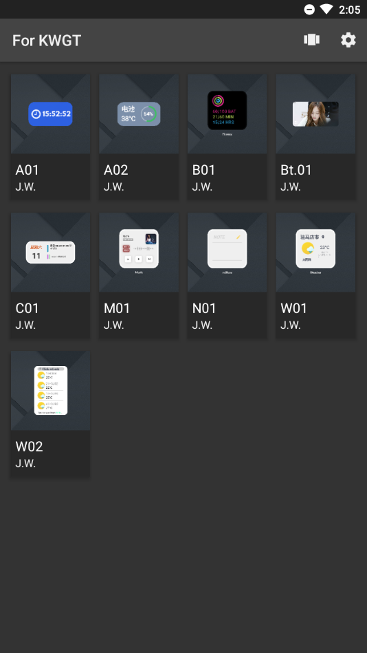 For KWGT插件app 截图4