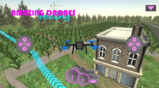 惊人的无人机比赛游戏(Amazing Drones:Racing) 1