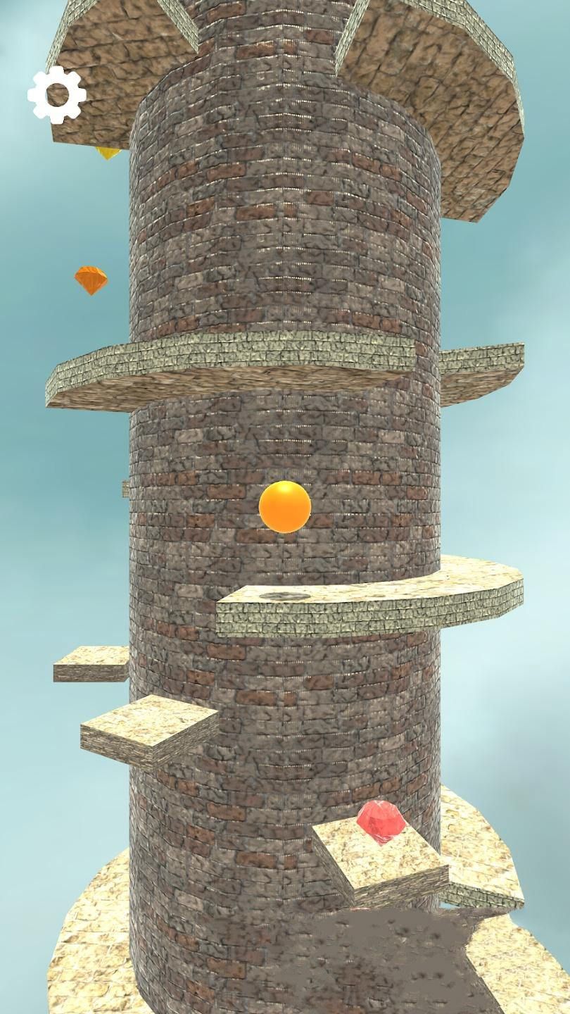 Sky Tower Ball游戏 截图1