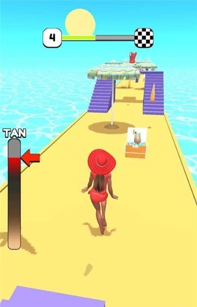 海滩女王跑酷 截图2