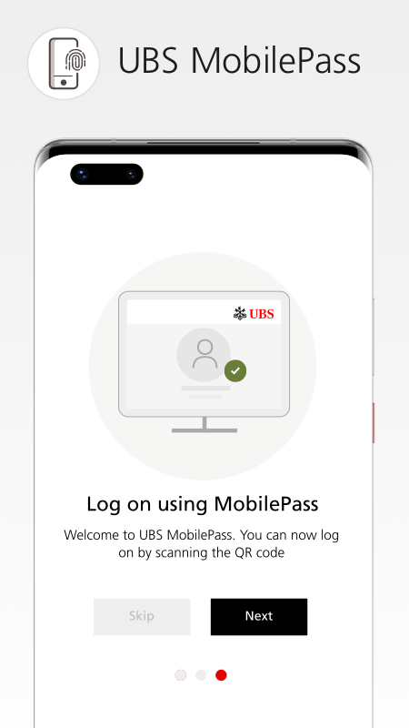 UBS MobilePass瑞银移动通行证