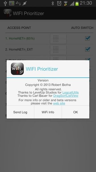 wifi prioritizer 截图2