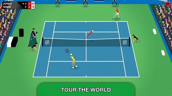 stick tennis tour 截图4