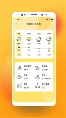 猫咪天气预报app 截图2