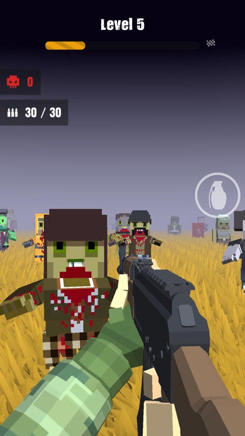 方块人射击僵尸(Blocky Gun warfare) 截图3