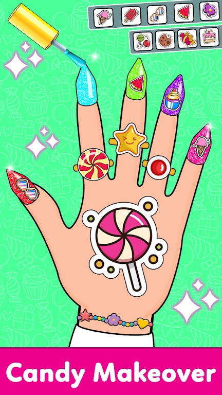 儿童美甲沙龙女孩(Kids Nail Art Salon Girls Game)