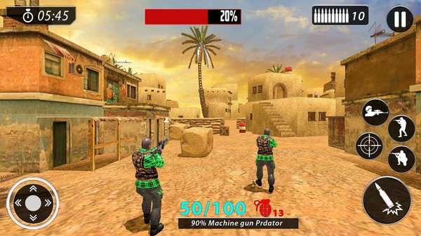 生死战场突击队(Real Commando Shooting Games) 截图1