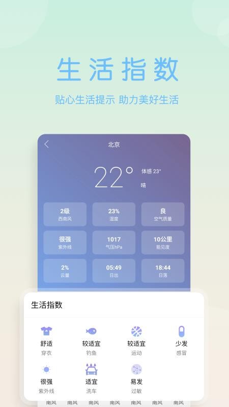 天气早报预报 截图1