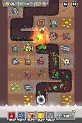 挖矿防御者游戏 截图2