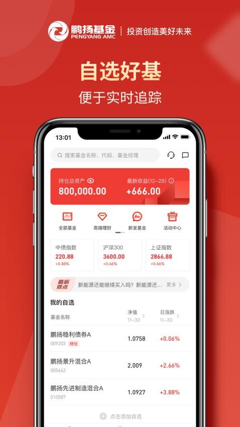 鹏扬好基通app