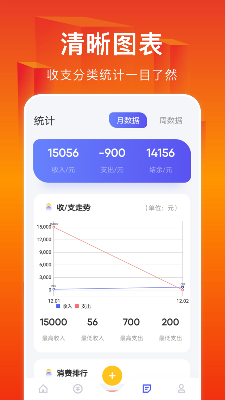 小A帮记账 截图3