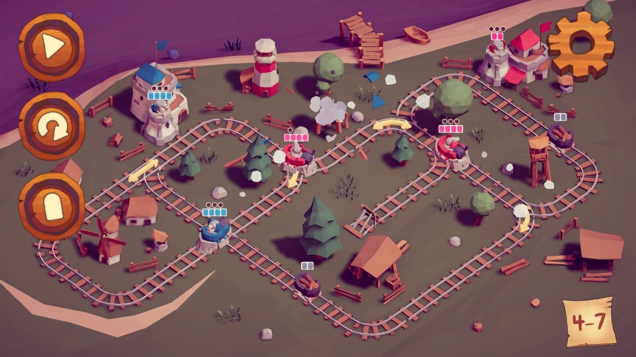 铁路城堡游戏 截图3